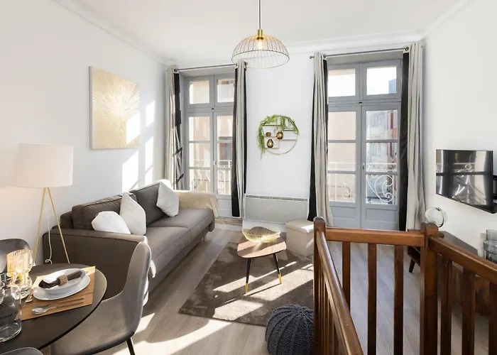 N1 Des Etudes Cosy Duplex Netflix Balcon Conciergeriedamecarcas